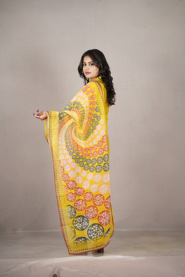 Sunshine Floral Embroided Kurta set with dupatta