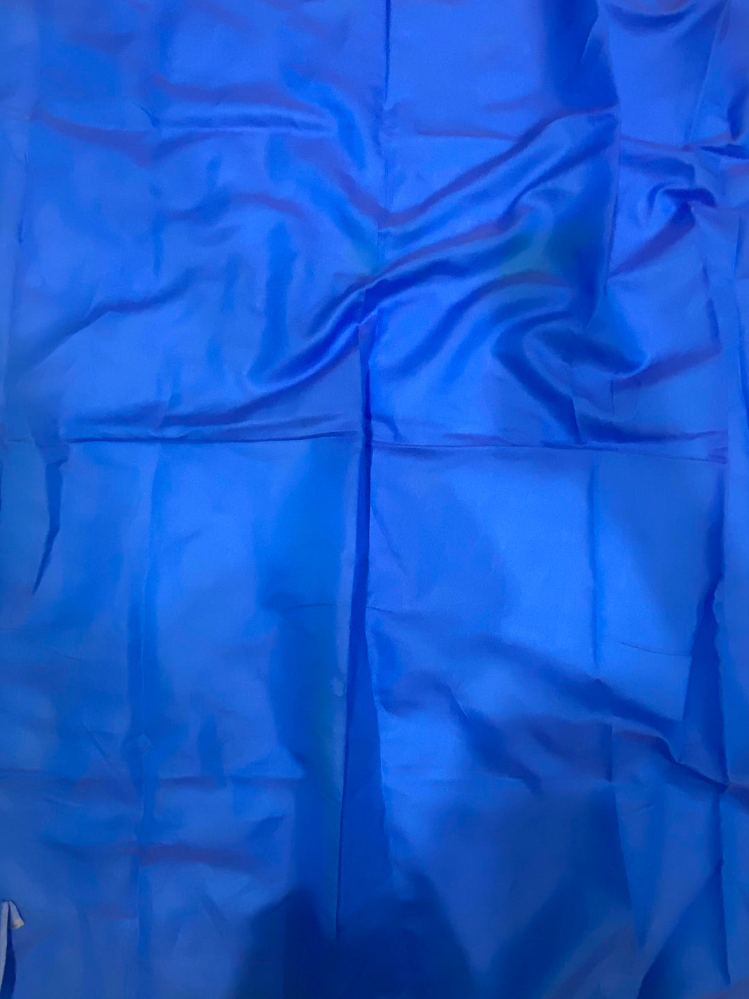 Blue Soft Dhakai Jamdani Silk Saree