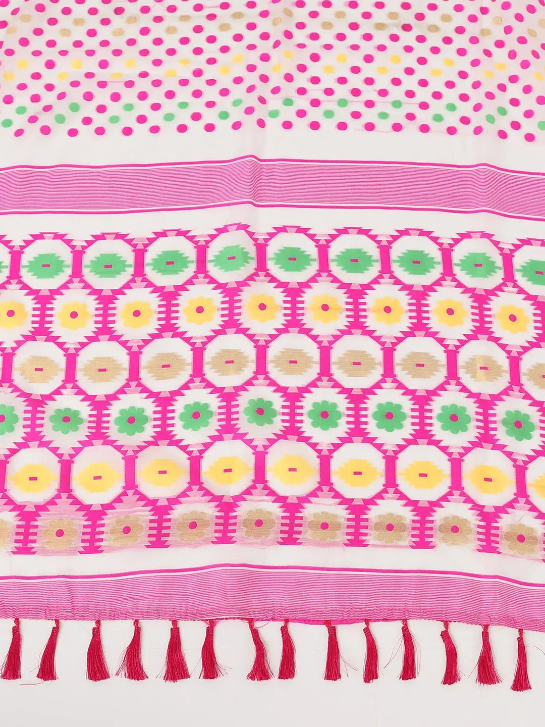 Light Pink Dhakai Jamdani Saree