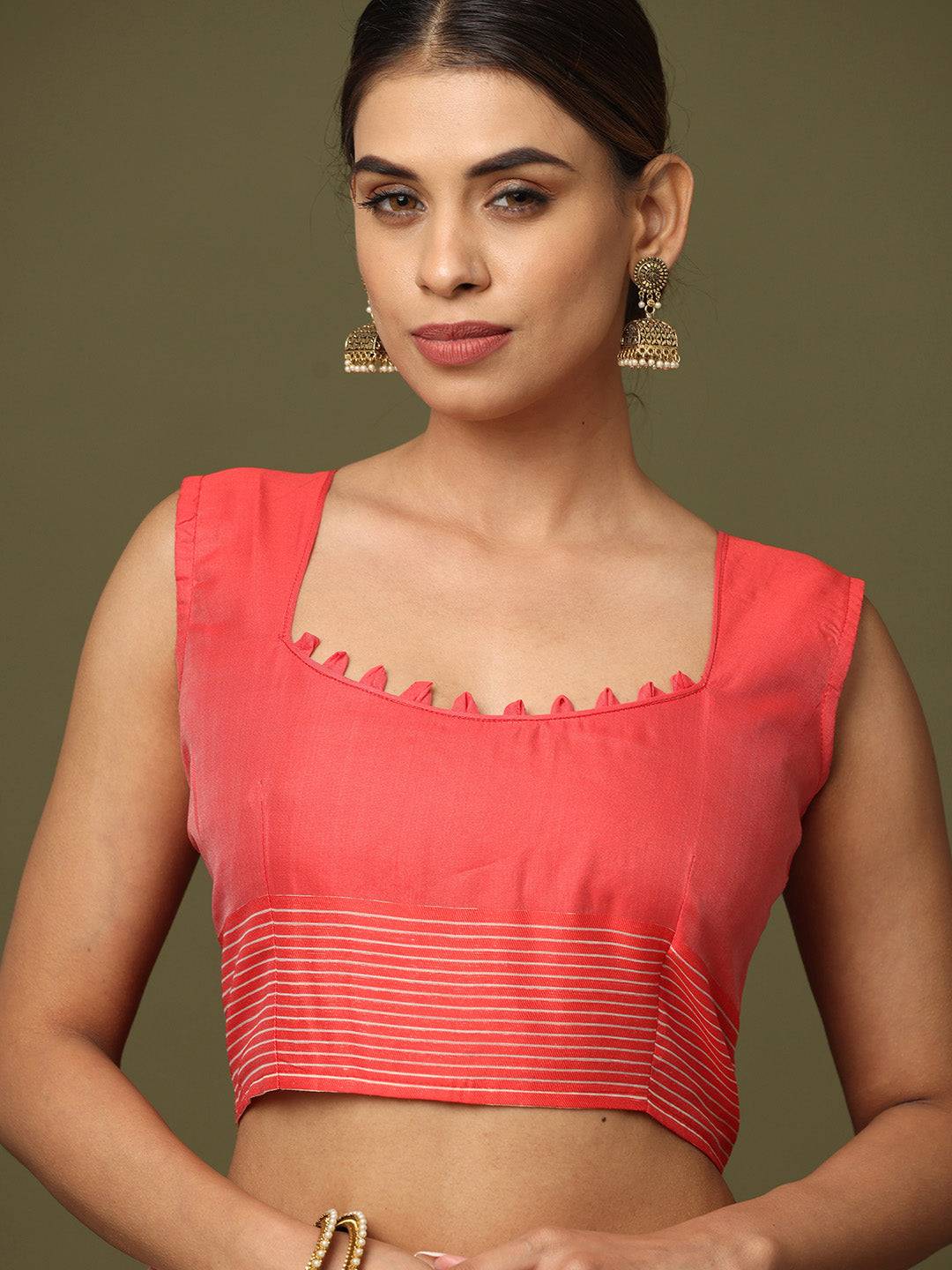 Pink Soft Dhakai Jamdani Silk Saree