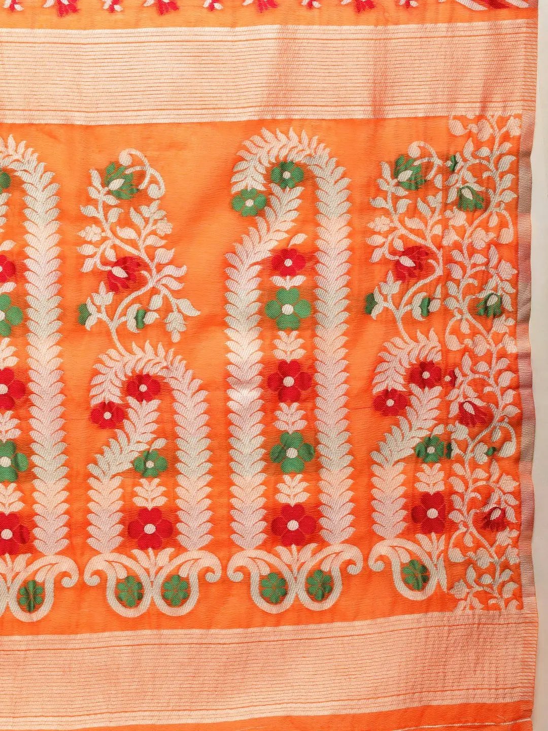 Lovely Dhakai Jamdani Light Weight Cotton Silk Saree