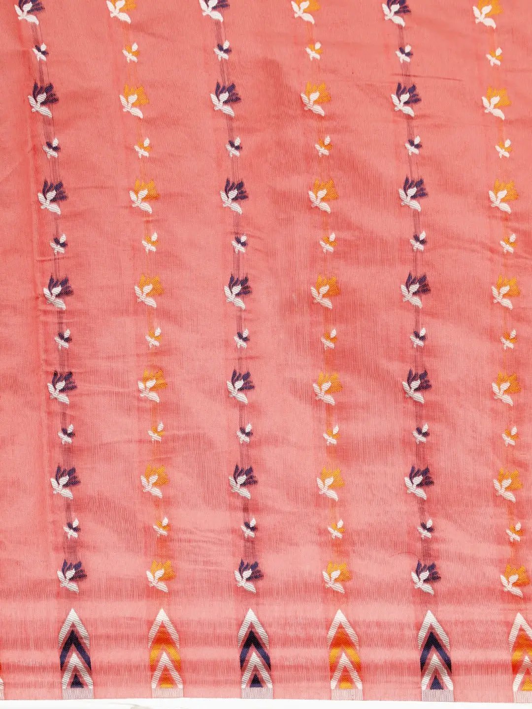 Lovely Dhakai Jamdani Light Weight Cotton Silk Saree
