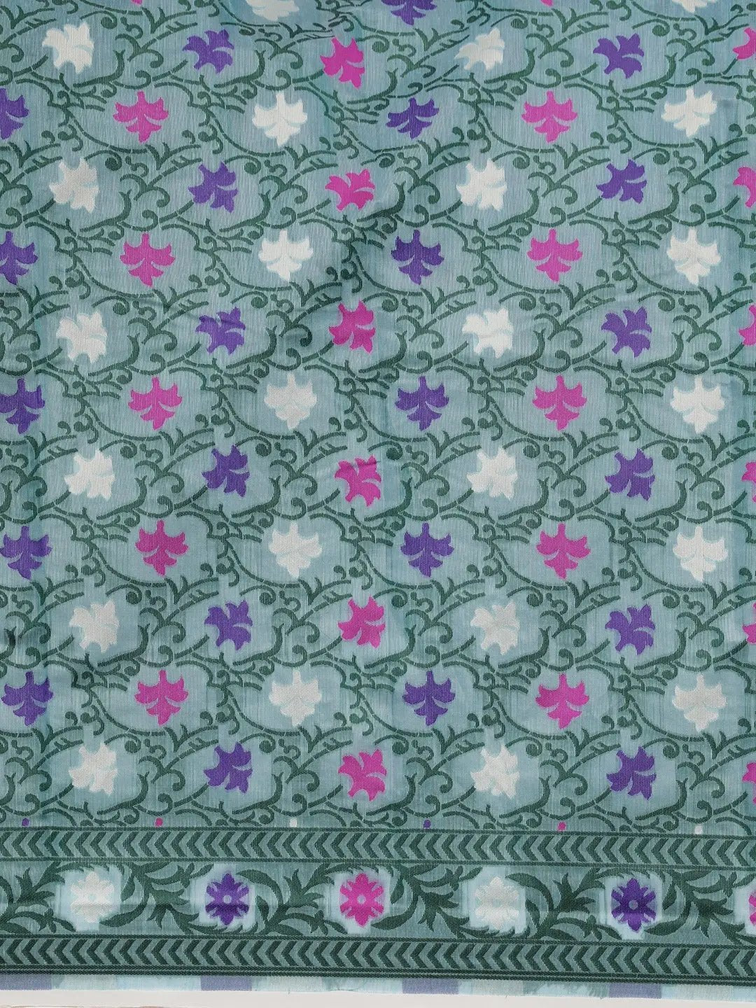 Lovely Dhakai Jamdani Light Weight Cotton Silk Saree